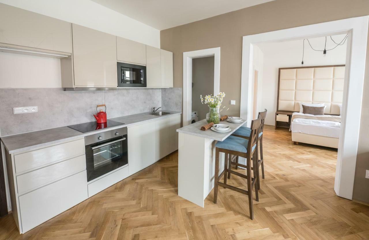 Letna Garden Suites Praha Eksteriør bilde
