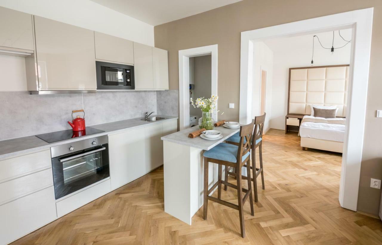 Letna Garden Suites Praha Eksteriør bilde
